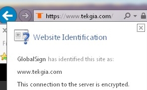 Internet Explorer Padlock